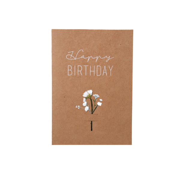 Carte "Happy Birthday"