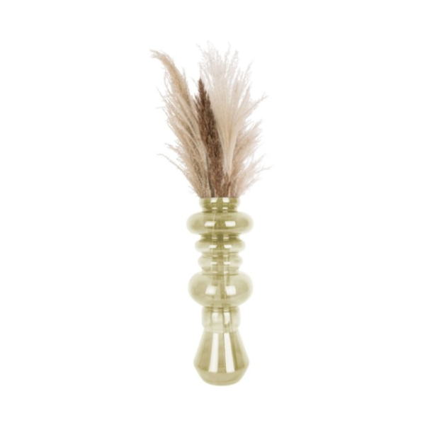 Vase en verre "Morgana vert"