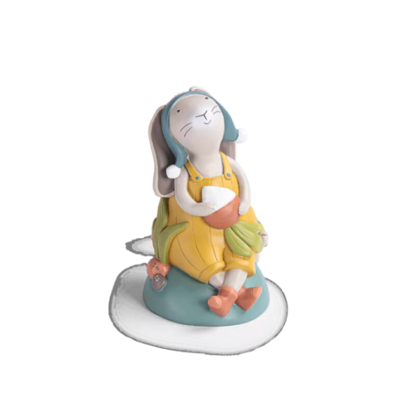 Tirelire lapin - Trois petits lapins