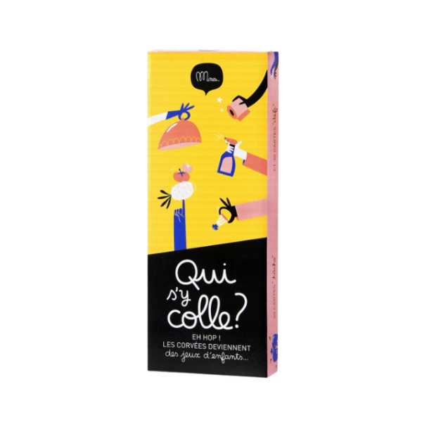 Jeu de cartes "Qui s'y colle ?"