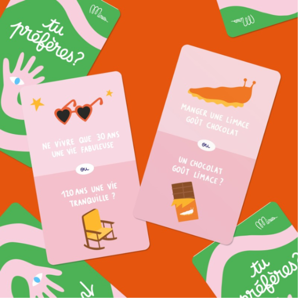 Jeu de cartes "Dilemmes absurdes"