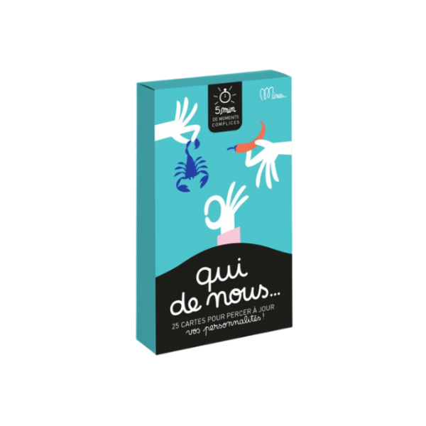 Jeu de cartes "Qui de nous..."