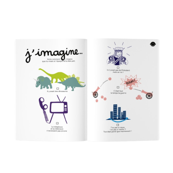 Cahier d'activités "Papi, mamie et moi !"