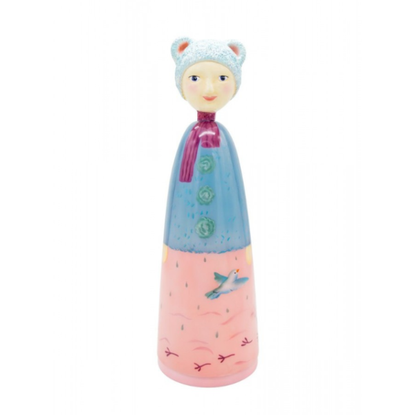 Lampe tête en l'air "Mme Ours"