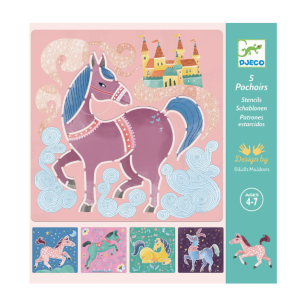 Pochoirs "Chevaux"