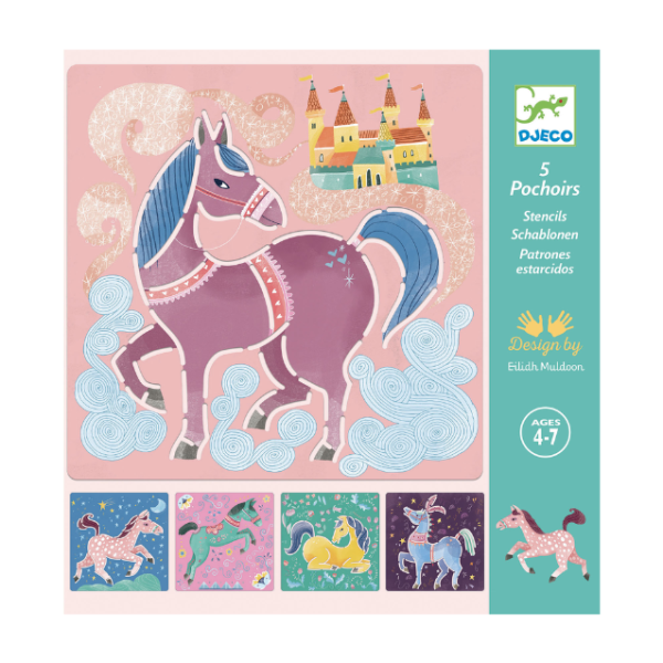 Pochoirs "Chevaux"