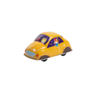 Voiture en métal à friction "Jaune"