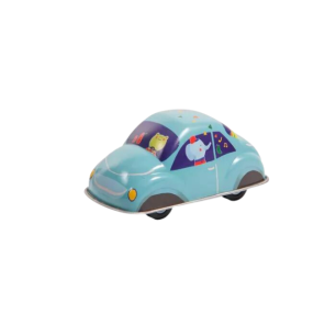 Voiture en métal à friction "Bleue"