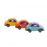 Voiture en métal à friction "Bleue"
