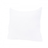 Housse de coussin frangée "Blanc" - 45x45