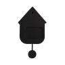 Horloge "Coucou noire"