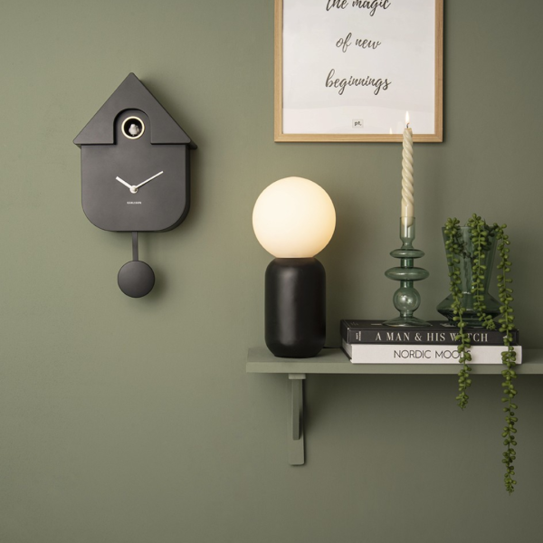 Horloge "Coucou noire"