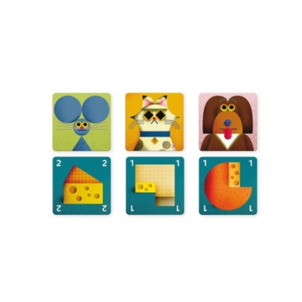 Jeu de cartes "Cheese rescue"