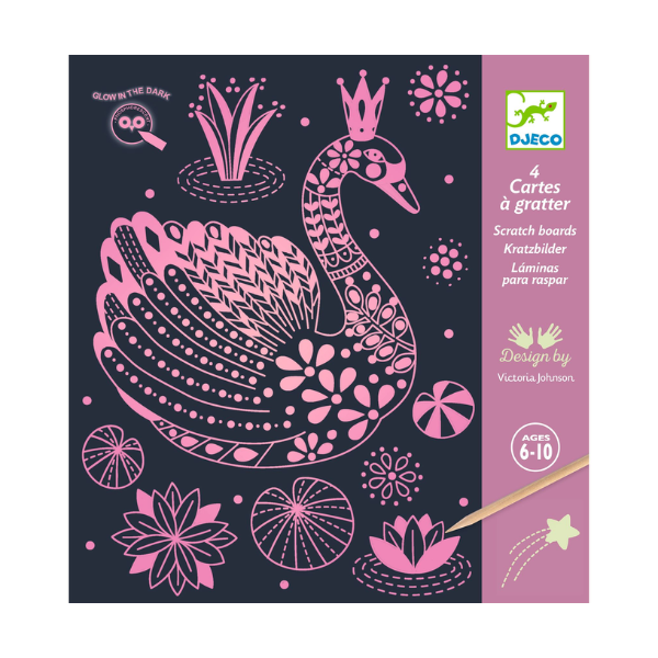 Cartes à gratter "Monde merveilleux"