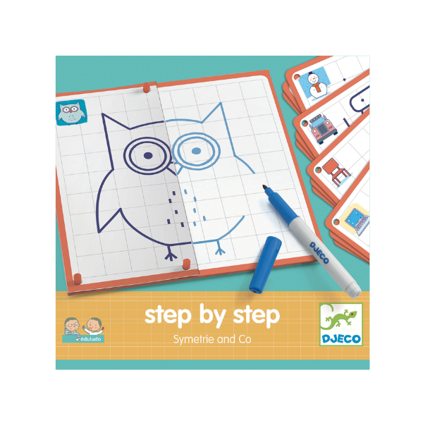 Apprendre à dessiner step by step "Symetrie and Co"