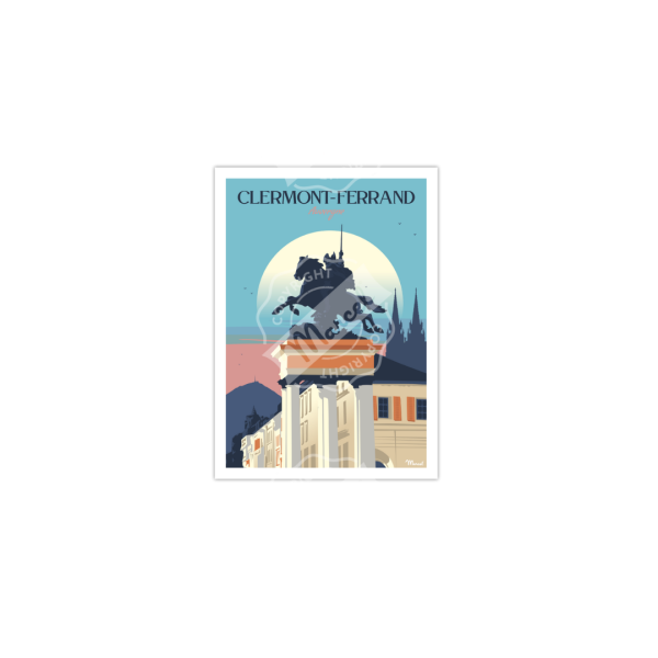 Carte postale "Clermont-Ferrand"
