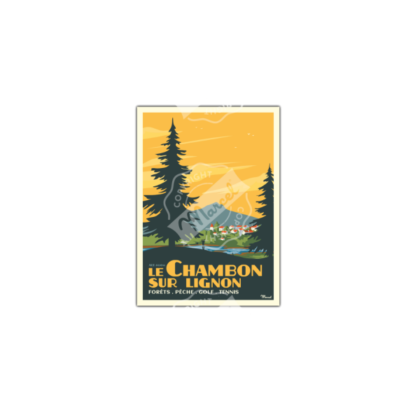Carte postale "Le Chambon-sur-Lignon"
