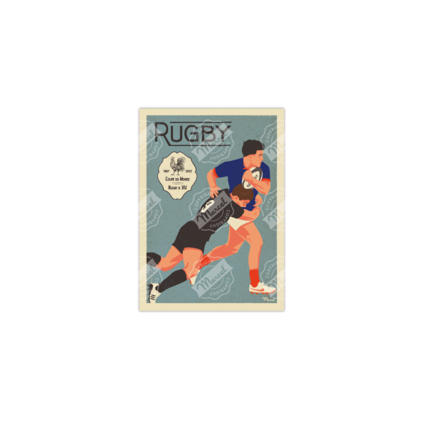 Carte postale "Rugby World Cup 2023"