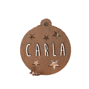 Rond "Bois" personnalisable