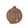 Rond "Bois" personnalisable