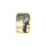 Carte postale "Lady ski"