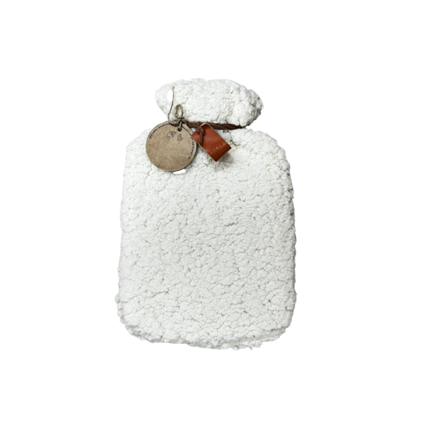 Bouillotte imitation peau de mouton - 1L