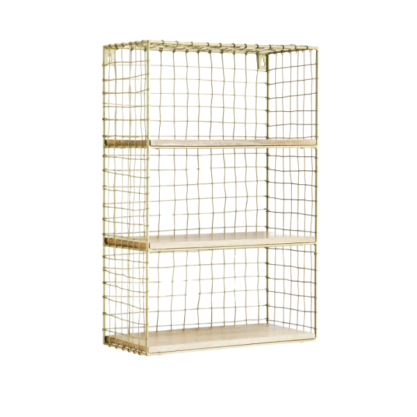 Etagère murale "Doré"