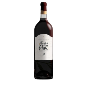Etiquette de bouteille personnalisée - "Tu vas être papi"