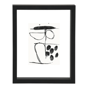 Cadre photo "Bois noir" - 15x20 cm