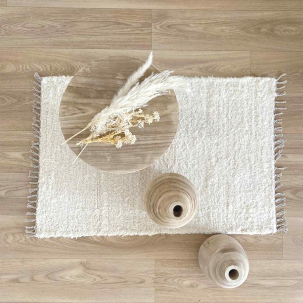 Tapis écru "Projet" - 60x90