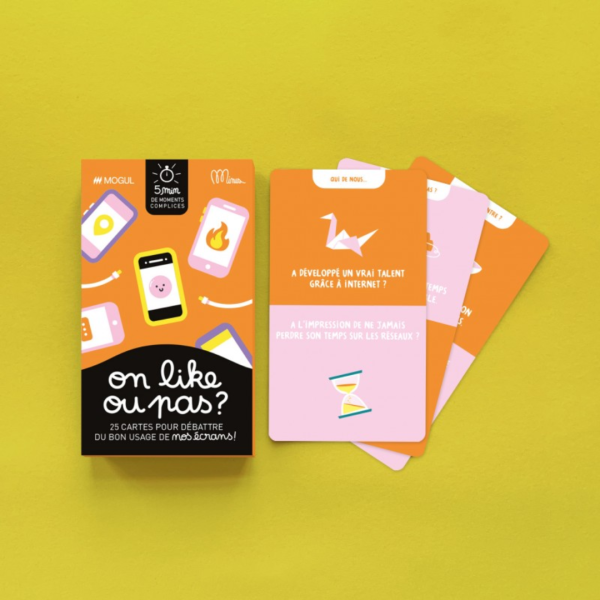Jeu de cartes "On like ou pas ?"