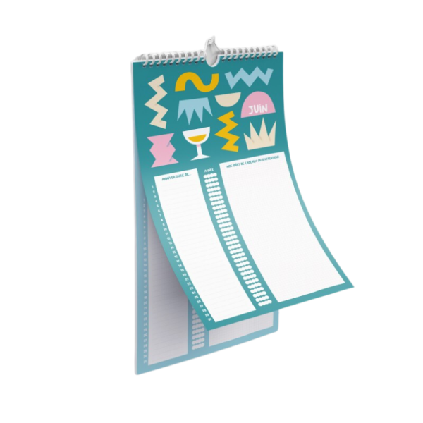 Calendrier d'anniversairs "Jojo"