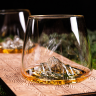 Présentoir en bois pour 2 verres