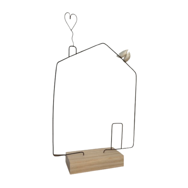 Sculture en porcelaine "Home"