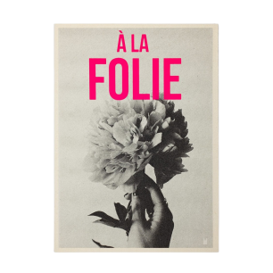 Affiche A LA FOLIE "M"