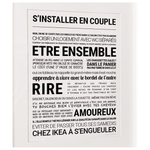 Affiche "S'installer en couple"