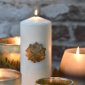 Clou de décoration pour bougie