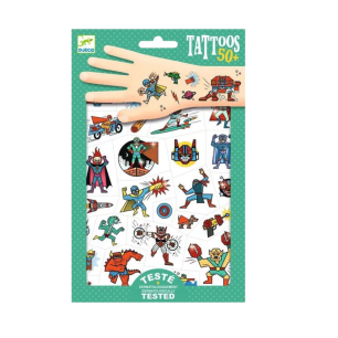 Tatouages "Heroes vs villains"