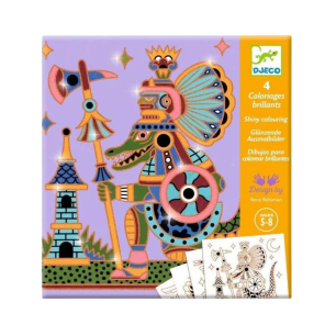 Coloriages brillants "Guerriers animaux"