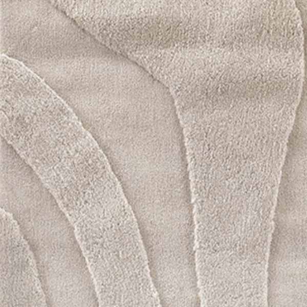 Tapis "Ondulation" - Beige