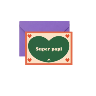 Carte "Super papi"
