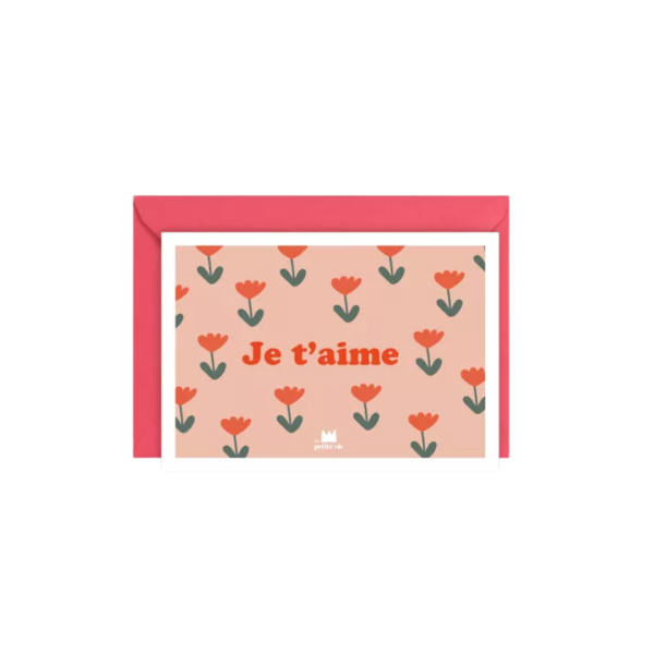 Carte "Je t'aime"