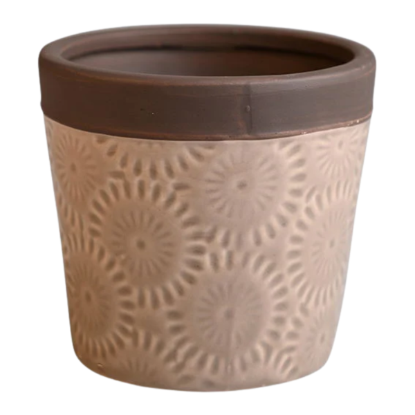 Pot en céramique rose