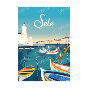 Affiche A3 "Sète"