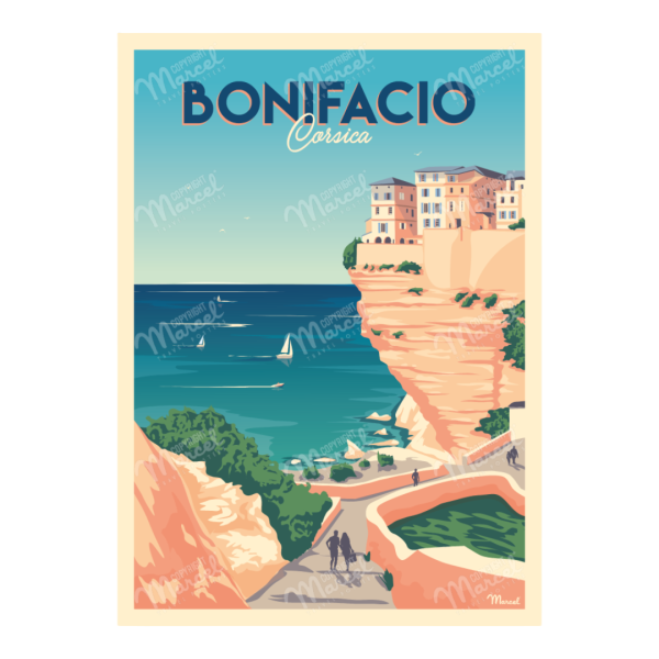 Affiche A3 "Bonifacio"