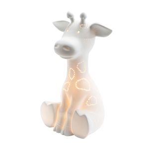 Lampe "Girafe" en porcelaine