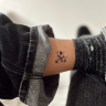 Tatouage éphémère "Vachement mignonne" x5