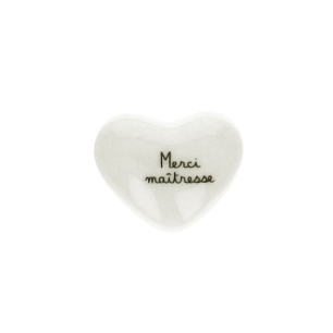 Coeur "Merci maîtresse"