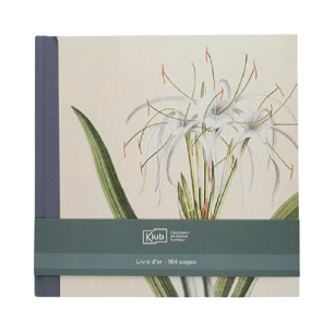 Livre d'or "Fleurs vertes"