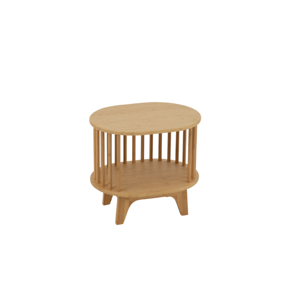 Table de chevet en bambou